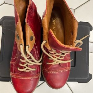 Overland leather boots